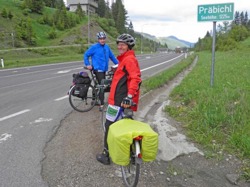 Endlich am Präbichl oben